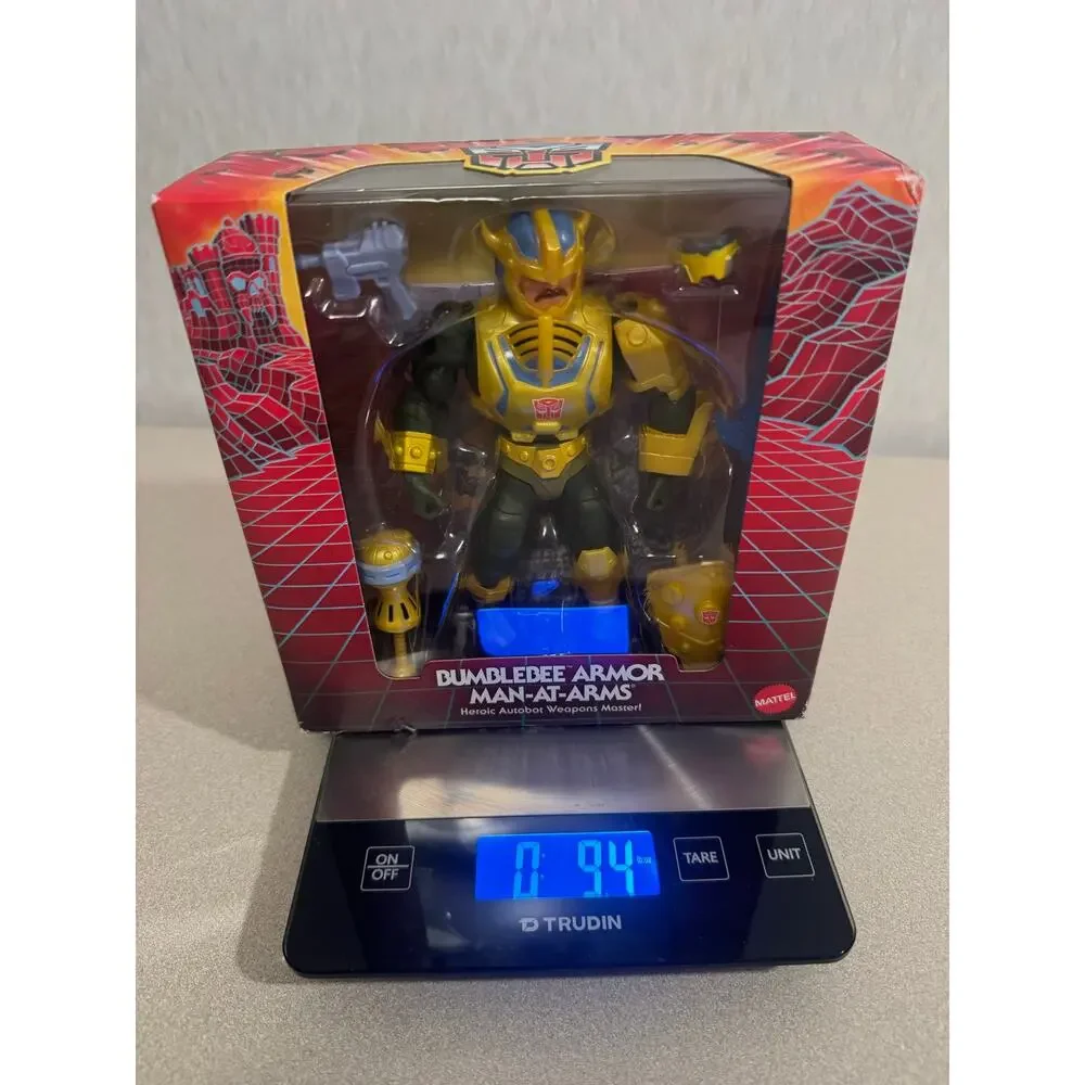 Masters of the Universe x Transformers Bumblebee Armor Man-At-Arms Action Figure